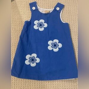 TBBC Blue Floral Kids Dress